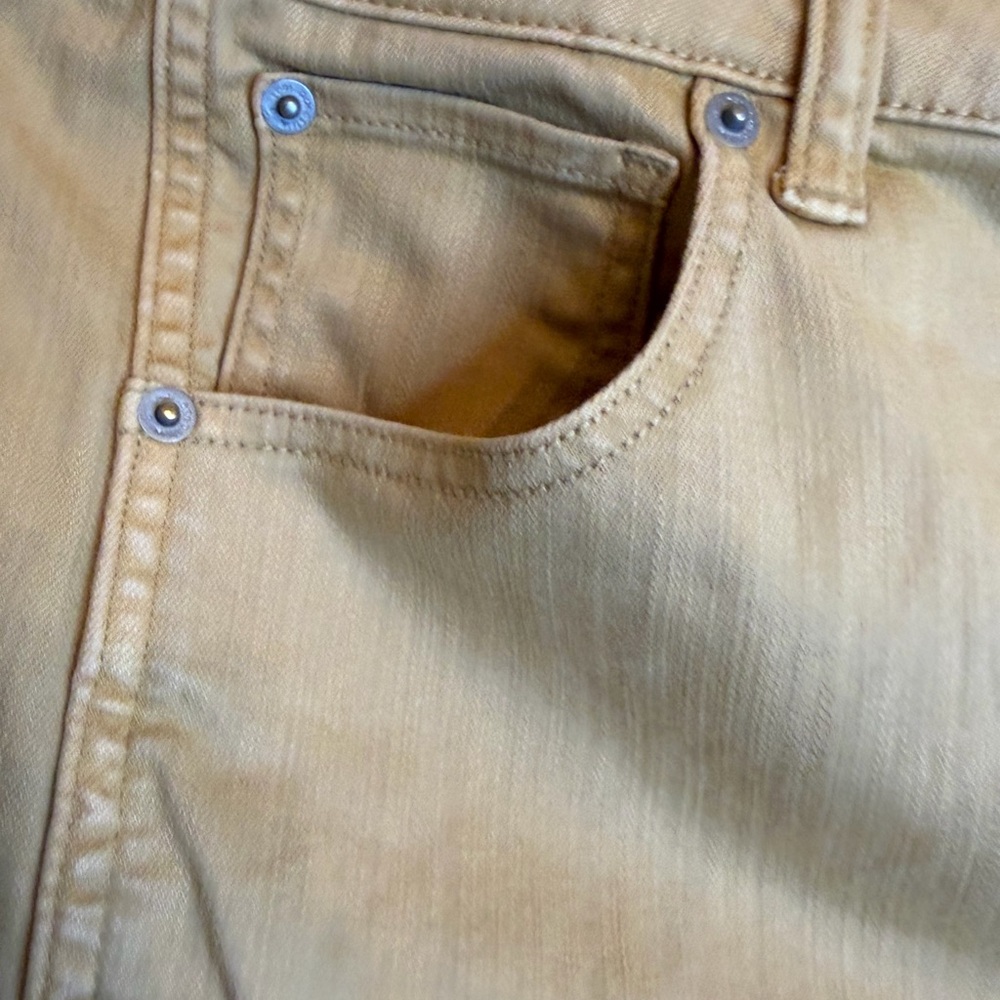 LOGO KHAKI Yellow‎ Denim Barrel Pants Size 18 WP - Picture 4 of 8